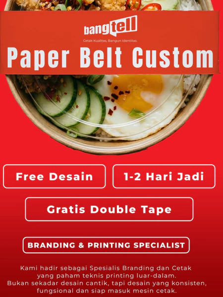 Paper Belt Kemasan